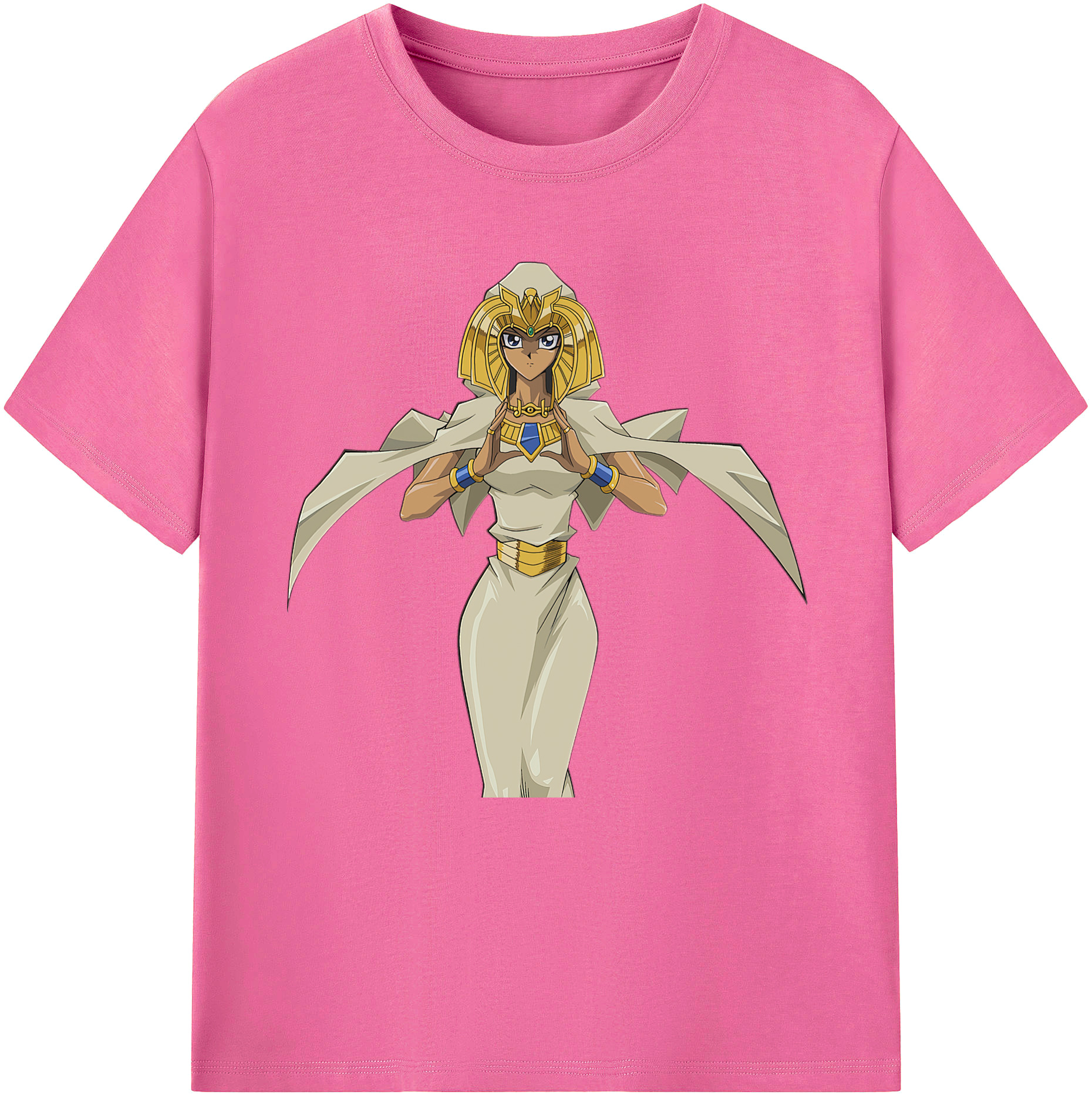 （画像用） 遊☆戯☆王 Yu-Gi-Oh! レディースカジュアルプリントTシャツ（綿100％）